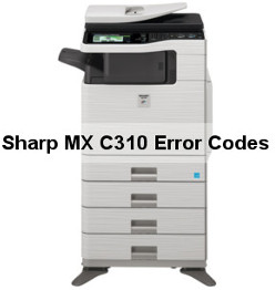 sharp copier troubleshooting codes